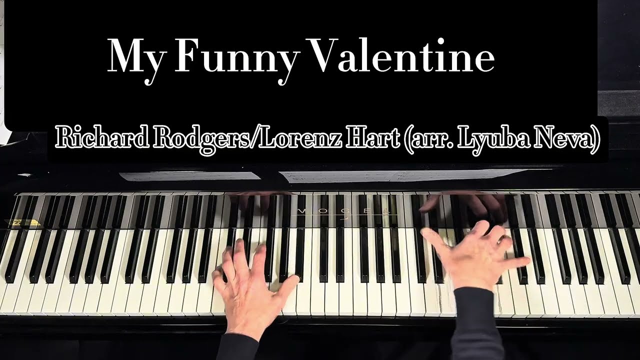 My Funny Valentine/Apprendre au piano (avec la partition) #pianodébutant #pianotutorial