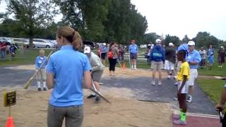 Hersheys Track and Field 2013- Standing Long Jump Imunique Archie-Jump 1