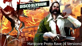 Video thumbnail of "Disco Elysium - OST - Hardcore Proto Rave Music (4 Versions)"