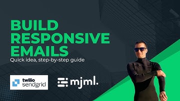Fast way to create adaptive emails with MJML and SendGrid