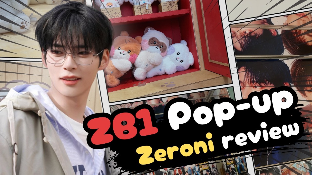 ZB1 Zeroni Fluffy Wonderland Pop-up Review 💙| Zerobaseone, ZB1