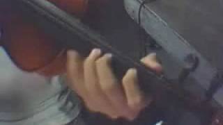 because i'm stupid on violin