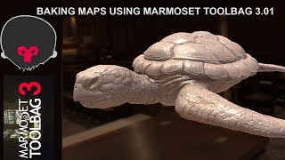 Baking Maps using Marmoset Toolbag 3.01  Part 08