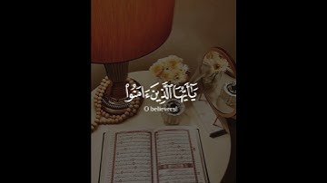 سورة الأحزاب ﴿إِنَّ اللَّهَ وَمَلَائِكَتَهُ يُصَلُّونَ عَلَى النَّبِيِّ ۚ...﴾#quran | #قران