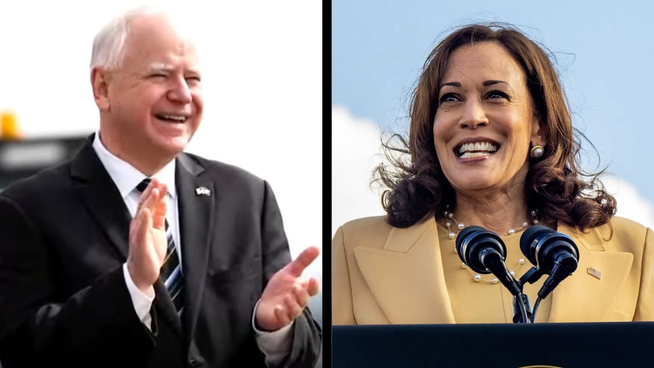 Breaking:  Harris Picks MN. Gov Tim Walz as Running Mate