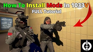 GROUND BRANCH - How to install Mods before 1034V