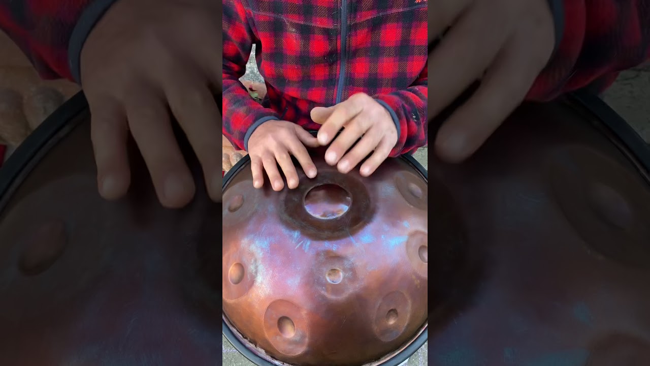 G romanian hijaz mini handpan