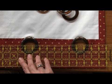 How to Sew Lined Curtains  |  National Sewing Circle