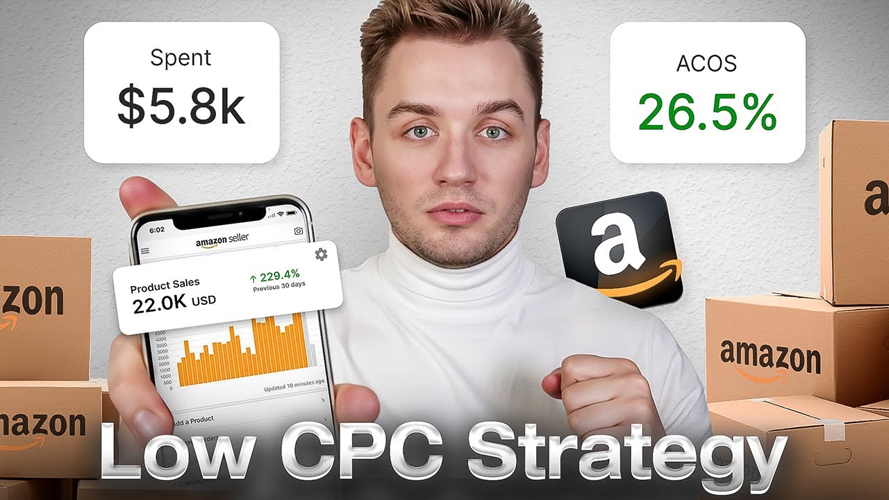 Lower Amazon PPC Costs to Under 30% ACOS (My SECRET Strategy) - YouTube