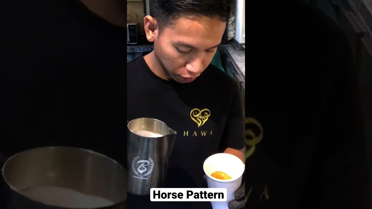 Vlog de barista |  Arte Latte |  #pantalones cortos Hawa Kuwait