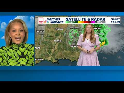 Morning forecast for Sunday, October 11