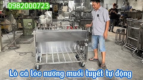Lò cá lóc nướng muối tuyết tự động giá rẻ-0982000723-Thuận lò quay