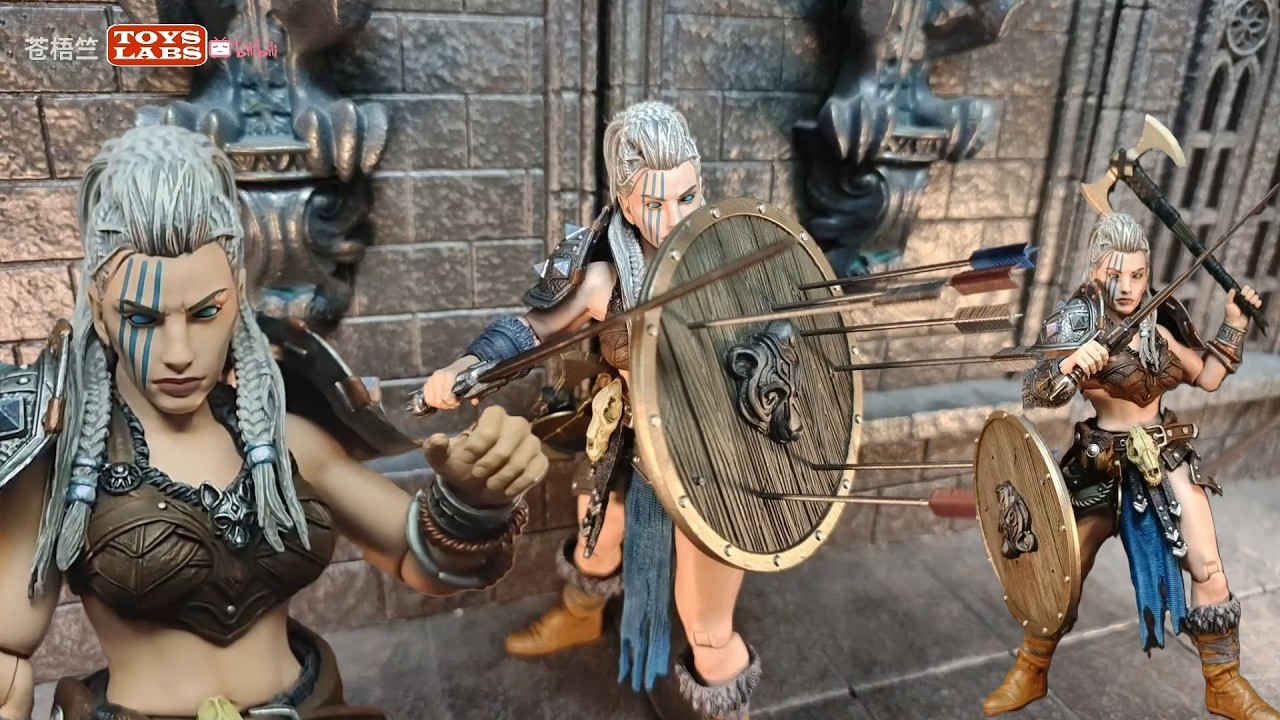 四骑士 星熊波 女野蛮人 MYTHIC LEGIONS RISING SONS NÉVÉ FOUR