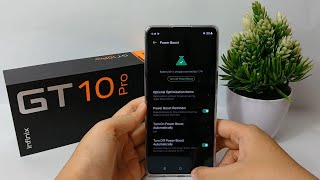 How To Save Battery By Power Boost In Infinix Gt 10 Pro | How To Enable Battery Saver screenshot 5
