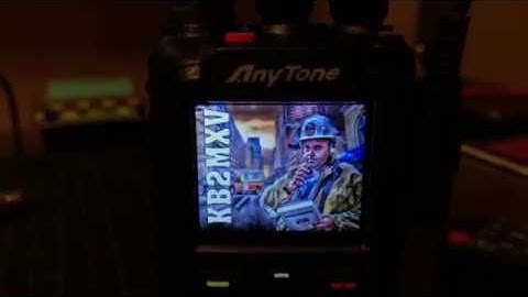 Anytone AT-D868 Boot Screen