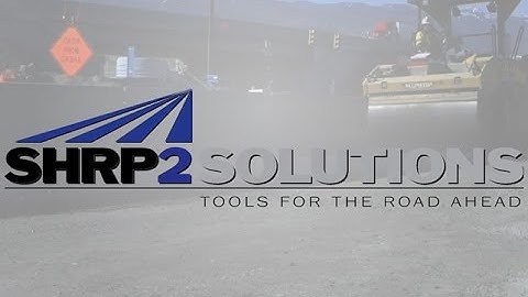 SHRP2 Pavement Preservation Program for High Traffic Volume Roadways