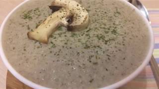 Крем суп с курицей и грибами. Диетический рецепт. Крем суп с курицей и грибами. Диетический рецепт.