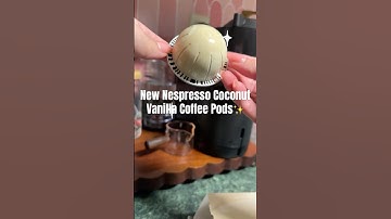 Trying the new Nespresso pods!!! #nespresso #coffee
