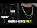 Mens Jewelry Guide Part 1 - “Fashion Jewelry vs The Real Deal”