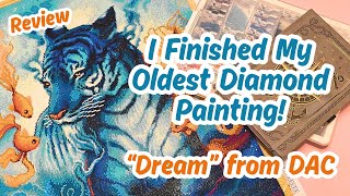 Completing the Oldest Diamond Painting in my Stash! A Review of Dream from Diamond Art Club