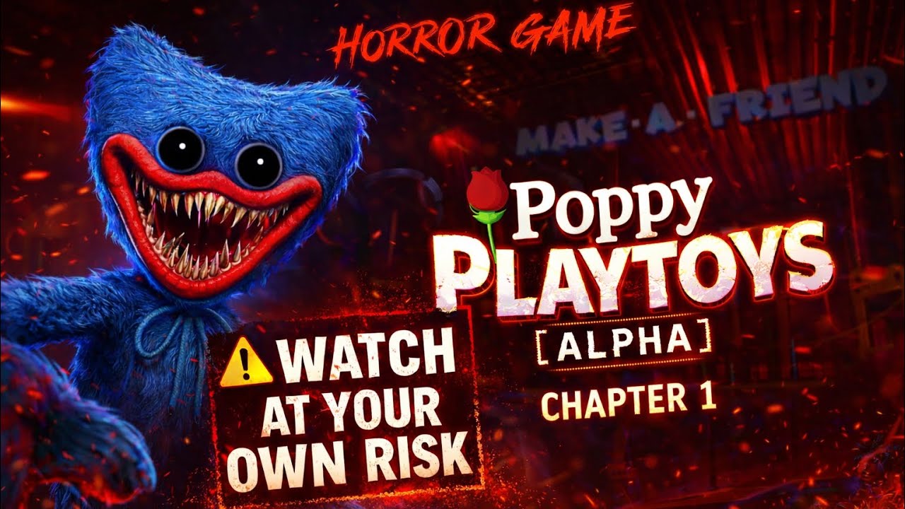 This Horror Game Gave Me Heart Attack! | Poppy Playtoys Chapter 1