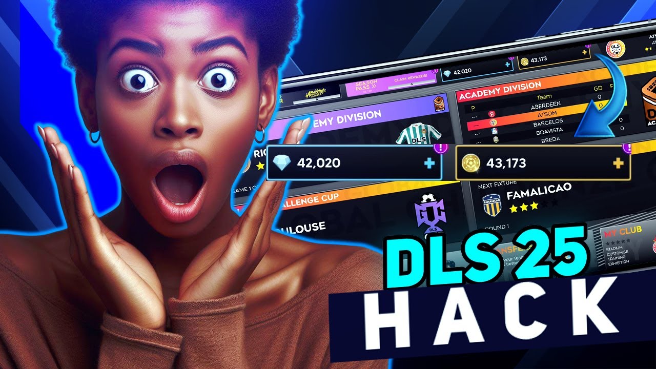 🔥 DLS 25 Hack 2025 ✅ Unlimited Gems & Coins MOD! (Dream League Soccer iOS & Android)