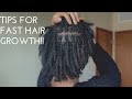 Tips For Fast Hair Growth on Locs (1/2 inch)Watch all the way through! Hair Gems 💎 & Pics Included!