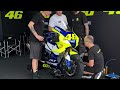 Persiapan Rossi dan VR46academy geber Yamaha GYTR R1 miliknya di Mandalika 29 January 2026