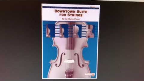 Downtown Suite for Strings by Jay-Martin Pinner