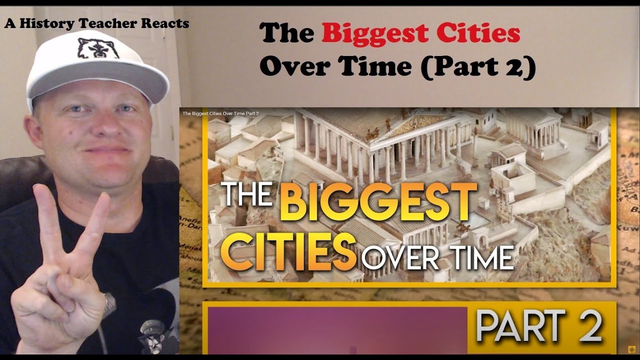 The Biggest Cities Over Time (Part 2) | Atlas Pro | History Teacher Reacts