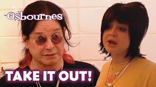 Kelly's Lip Ring Shocks the Family | The Osbournes