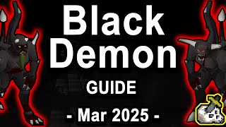 Black Demon Slayer Guide OSRS - March 2025