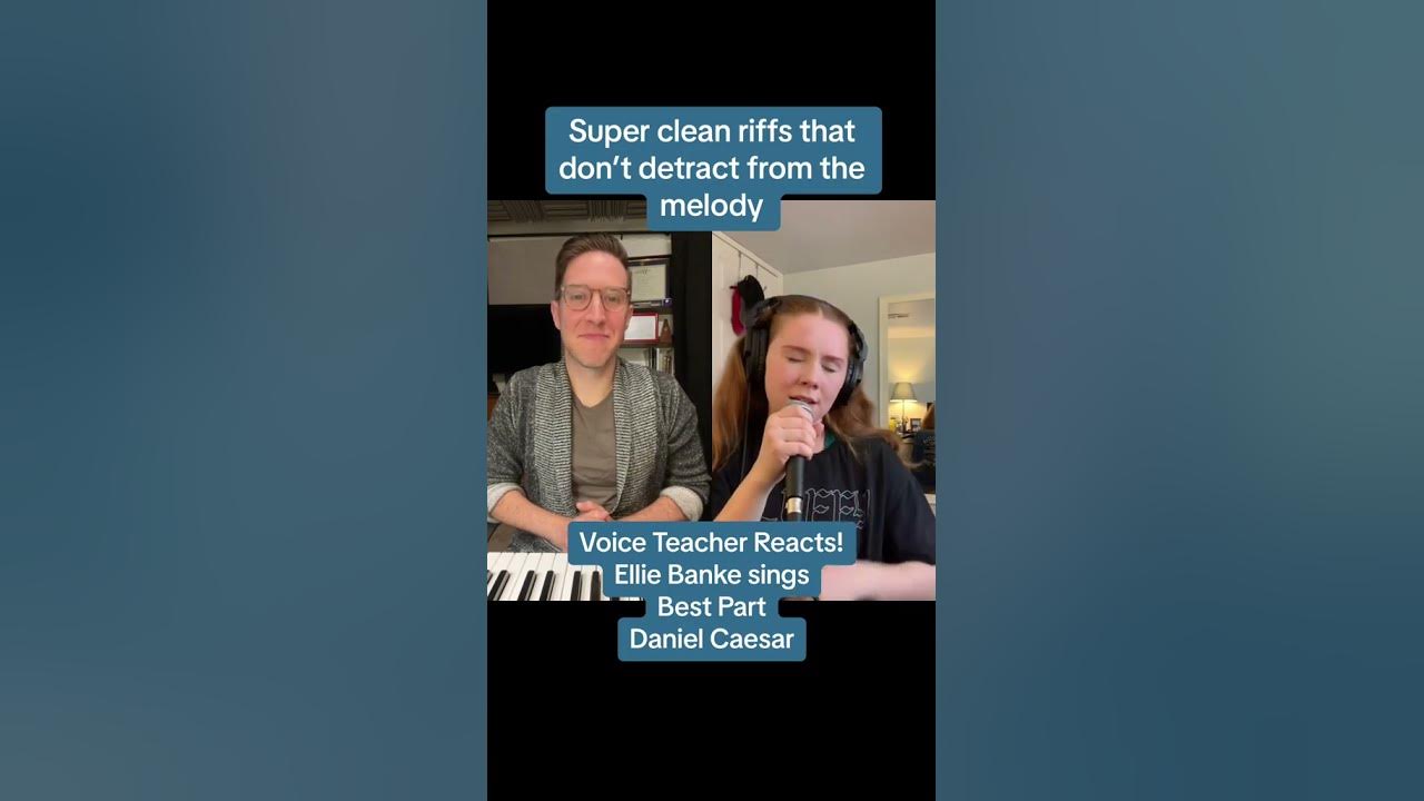Voice Teacher Reacts! @officialelliebanke slays some R&B!