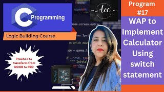 Practice Programs in C | Program 17 - Menu Driven Calculator Using Switch Statement #cprogramming