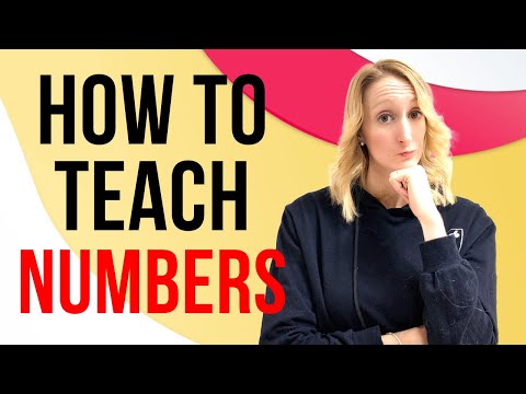 Video: How To Explain To A Child What A Number Is