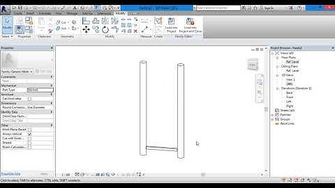 (Revit Tip 69 - Mỗi ngày 1 Tip) Tạo thang leo - Ladder -Tipsrevit4you.