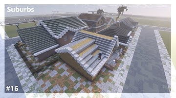 Building a City #16 // Suburbs - Minecraft Timelapse