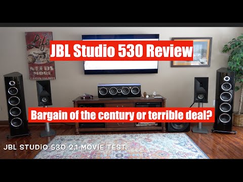 A Review of The JBL Studio 530 Speakers - YouTube