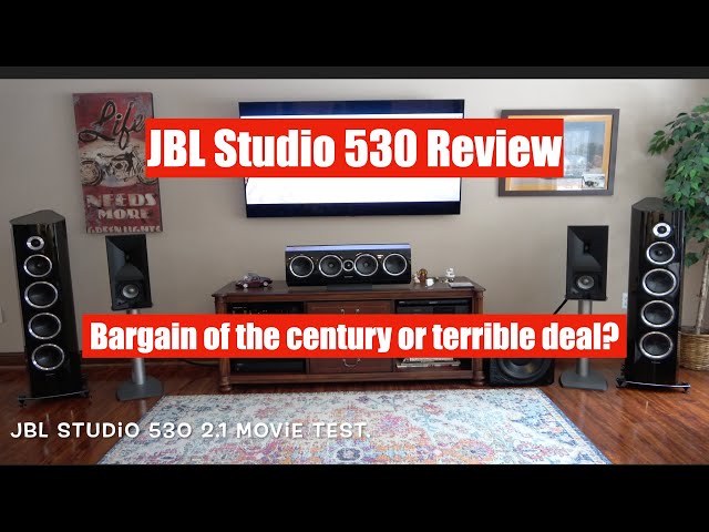 A Review of The JBL Studio 530 Speakers - YouTube