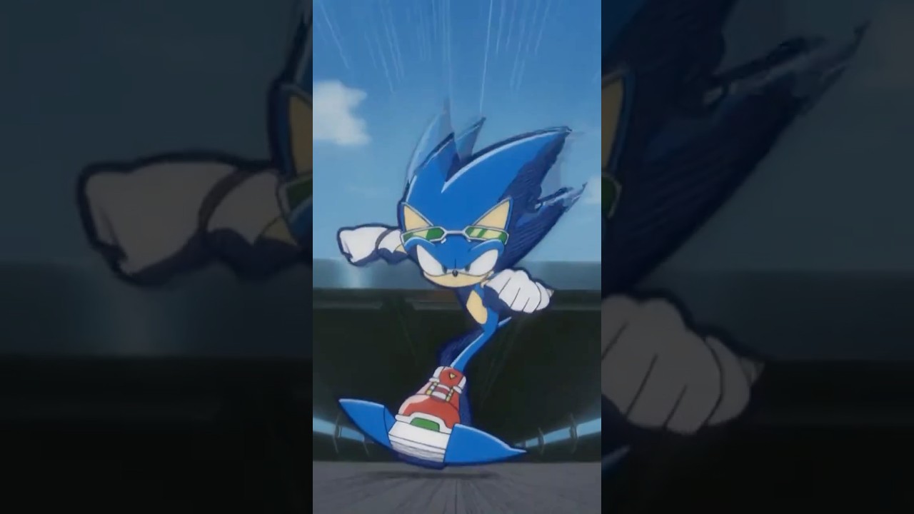I made a Sonic Riders edit to put over my new song #sonicriders