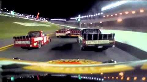 2012 Nextera Energy Resources 250 - Mike Skinner and Cale Gale Crash