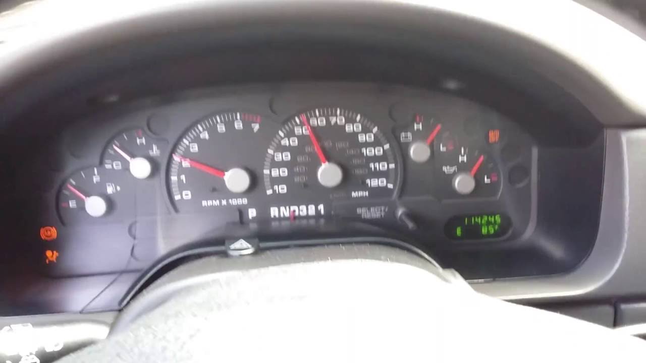 1999 mercury grand marquis check engine light flashing