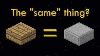 Minecraft's Wooden Slab that's Actually Stone