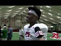 Alabama WR Rico Scott meets with the media ahead of Miss State Game