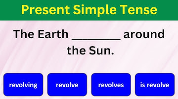 Present Simple Tense Quiz 1 | Simple Present Tense | Test your English Grammar Skills