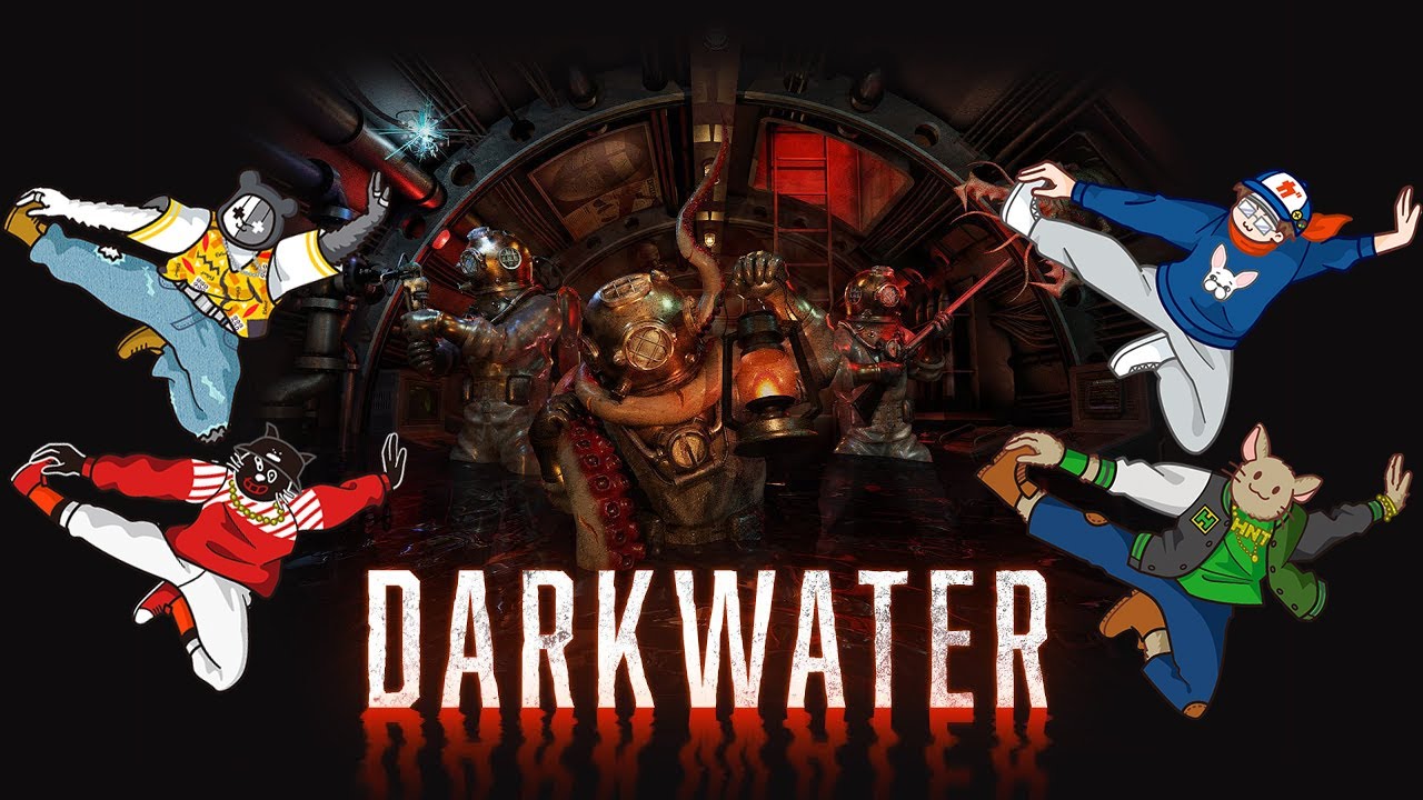 【Darkwater】壊れ行く潜水艦を4人で守れ！