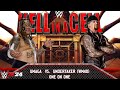 Full match  umaga vs the undertaker hell in a cellwwe 2k24
