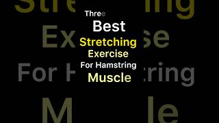 These three stretching exercises do, post hamstring workout.#gym #motivation #health