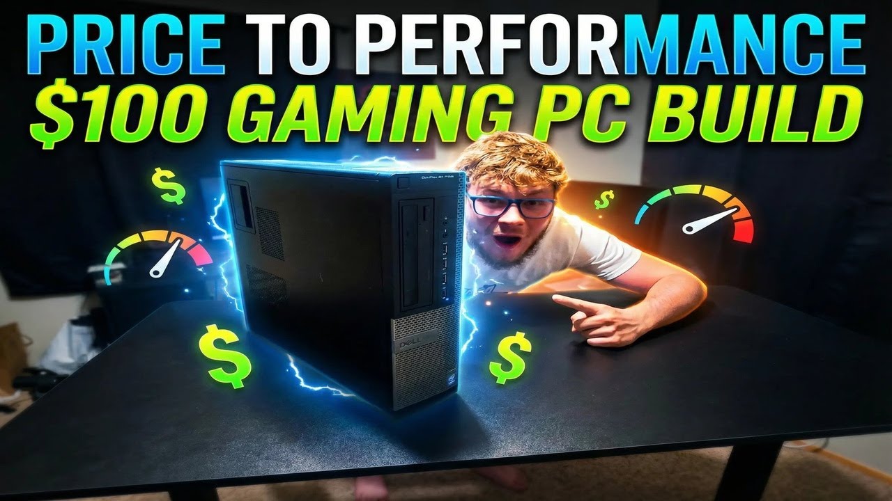 Price to Performance – Episode 1: Can You Build a $100 Gaming PC ...