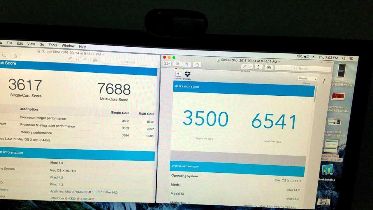OS X El Capitan 10.11.4 Update Big Performance Jump - YouTube